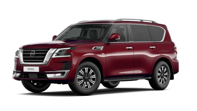 Desert Red Nissan Patrol