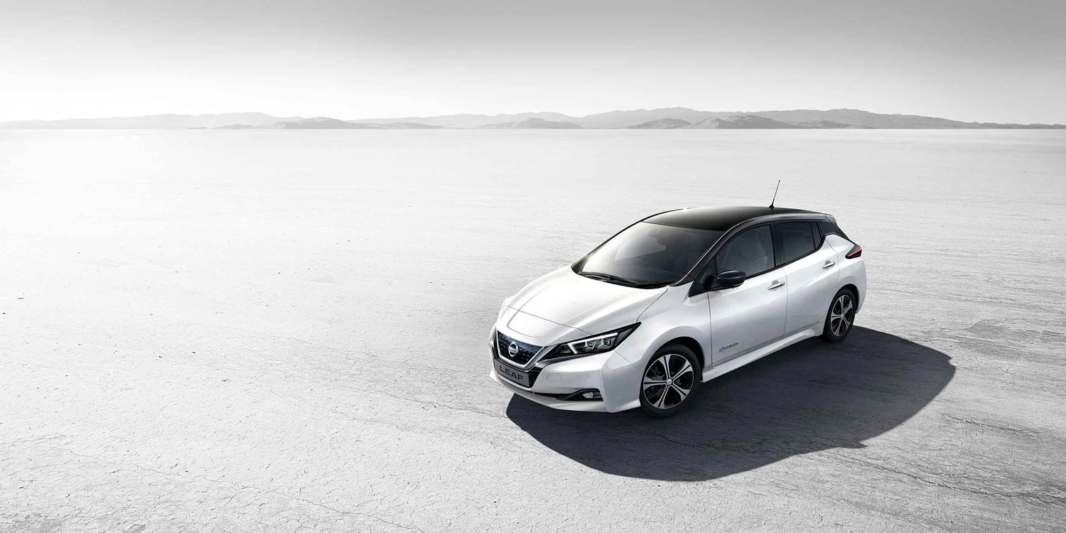 The new Nissan Leaf